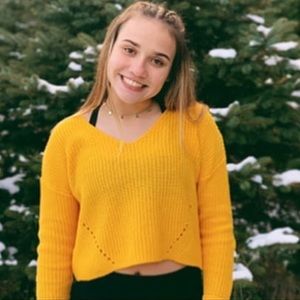 Yellow sweater